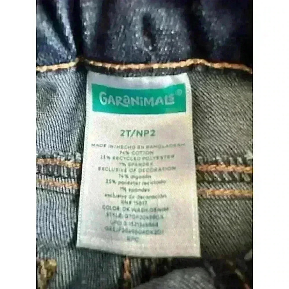 Dark Wash Toddler Jeans - Picture 3 of 3